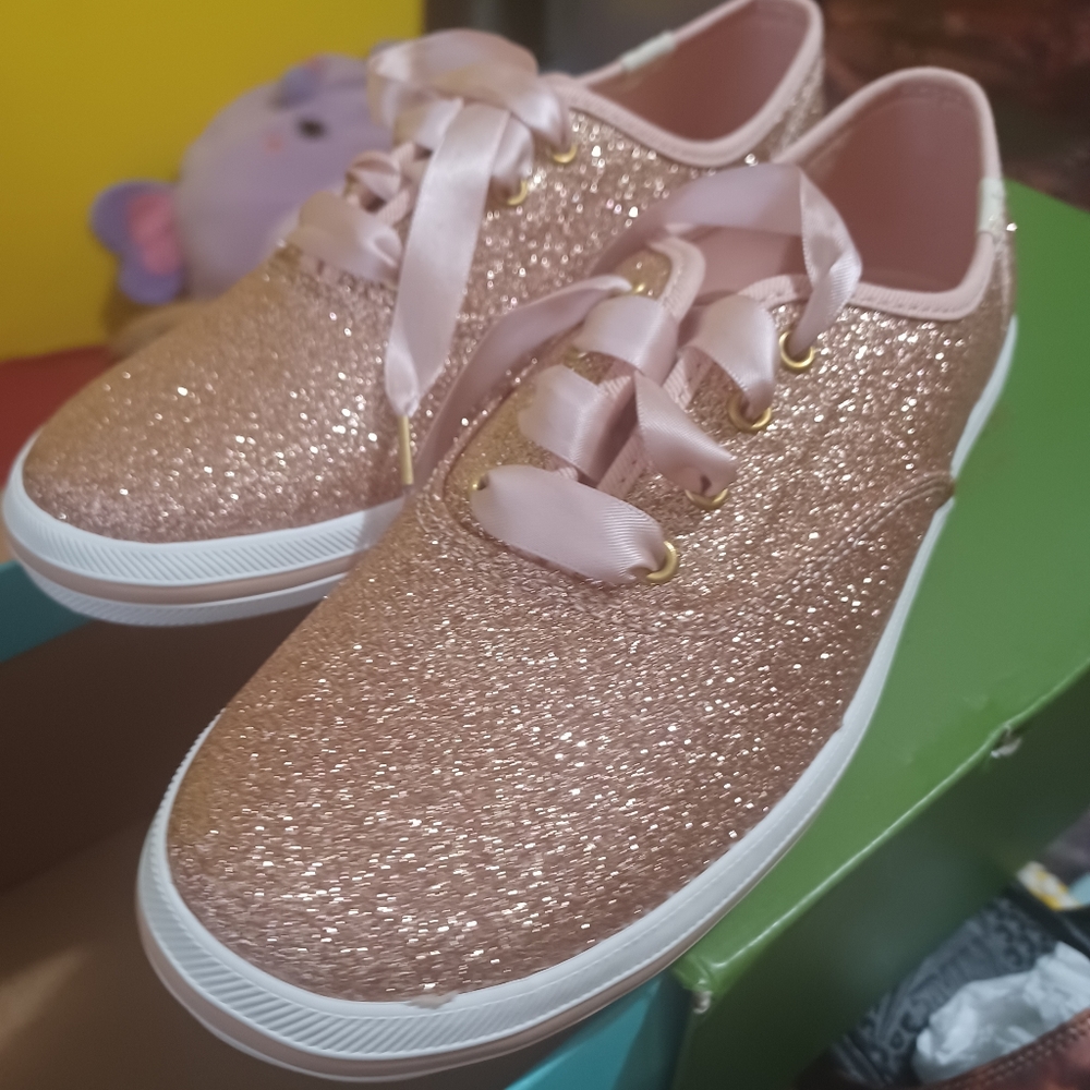Keds for Kate spade shoes glittery